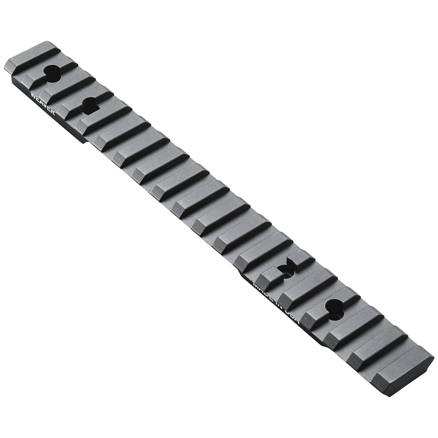Weaver Mounts 99480 Multi-Slot Base Extended Black Anodized Aluminum Fits Winchester 70 Long Action