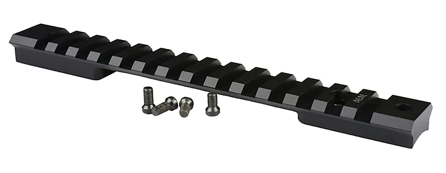 Warne 765420MOA Mountain Tech Tactical Rail Black Anodized Aluminum Weatherby Mark V 9 Lug Magnum (Except .240 WM) Magnum Action, 20 MOA