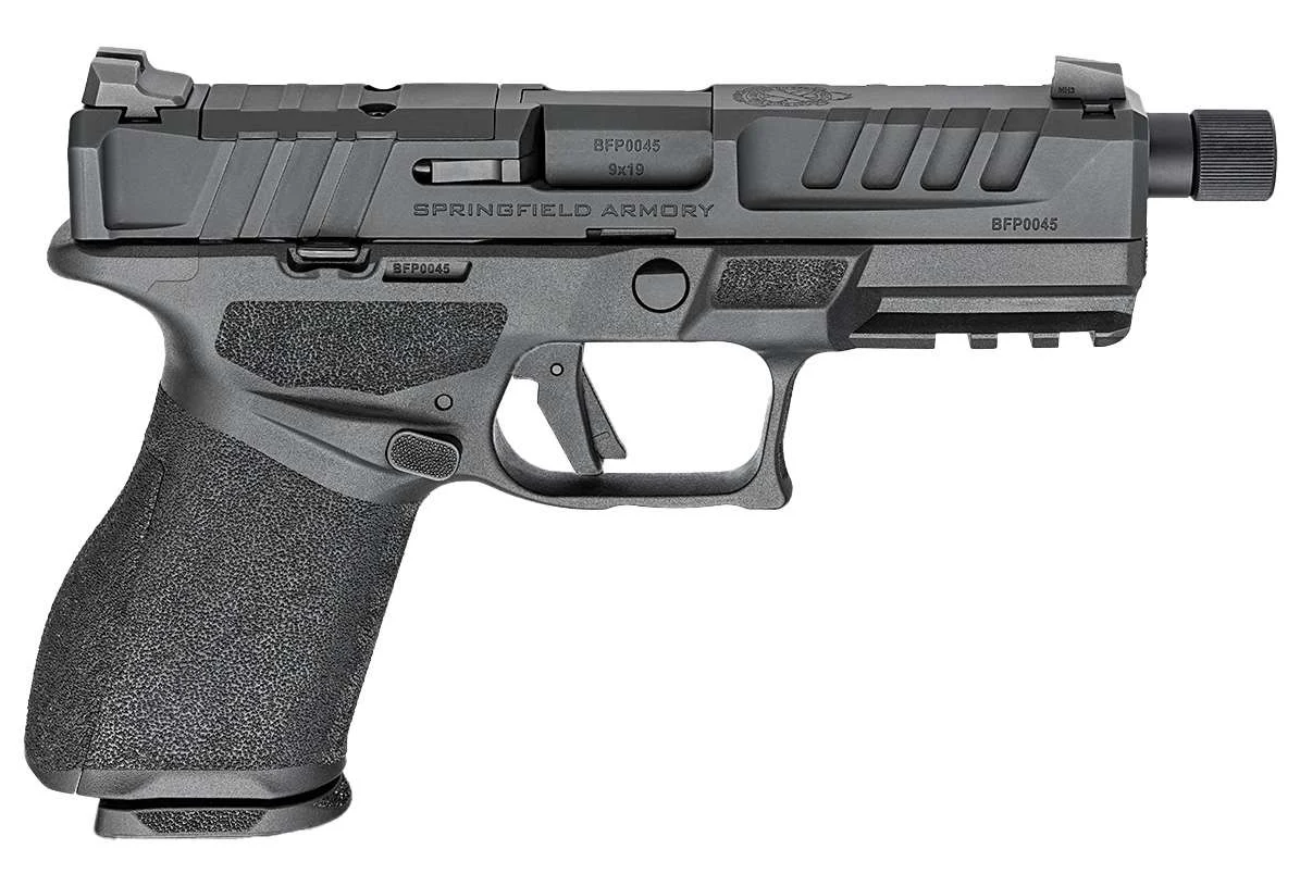 SPRINGFIELD ARMORY ECHELON 4.0C THREADED 9MM PISTOL 4" BLACK 1-15RD, 1-18RD 3 DOT SIGHT