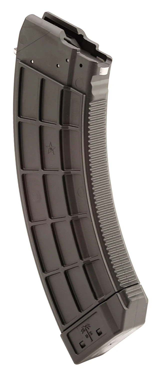 US Palm MA692A Standard 30rd 7.62x39mm Fits AK-47 Black Polymer w/Stainless Steel Latch