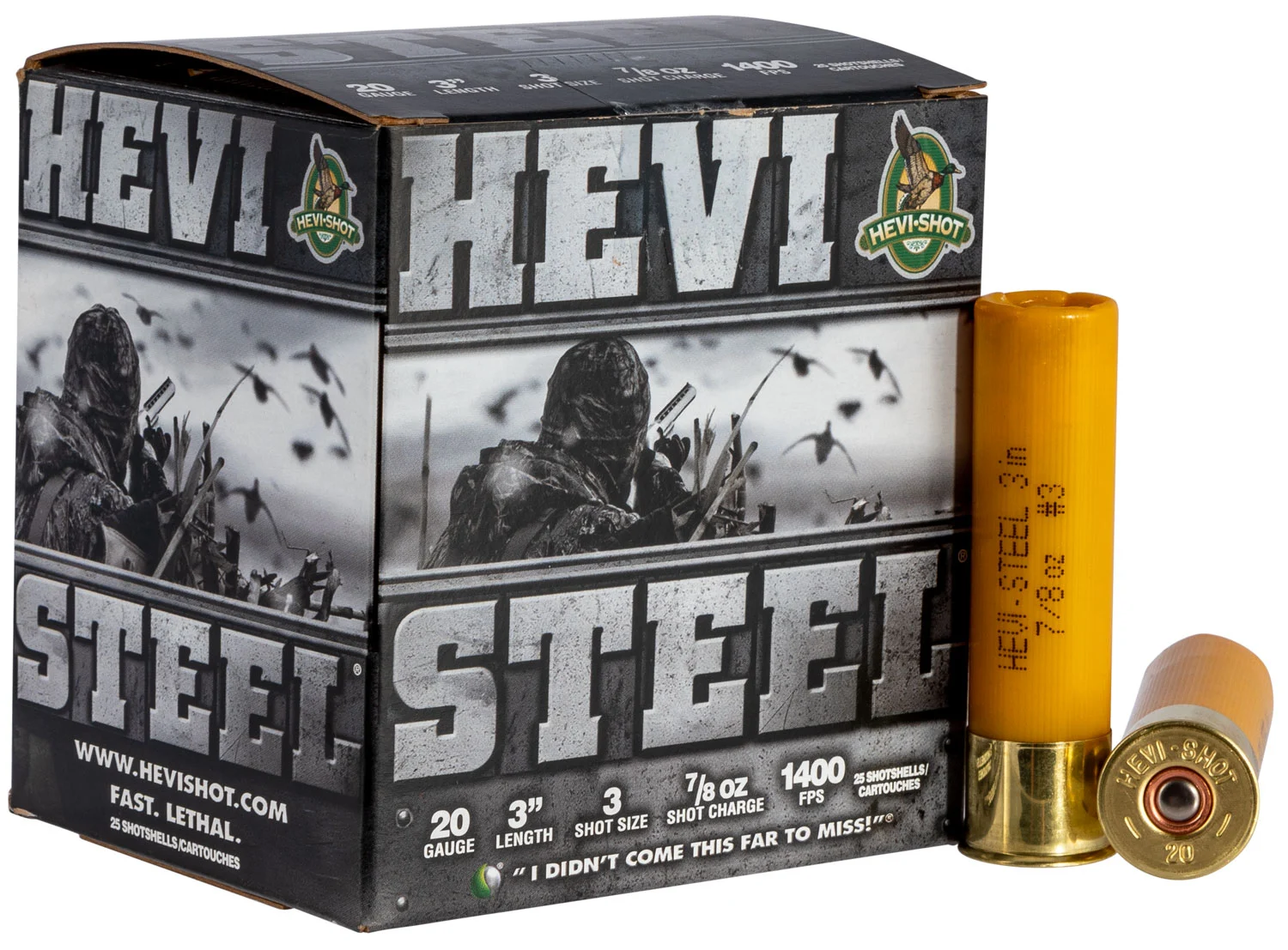 Hevishot 20 Gauge Steel – 25rd