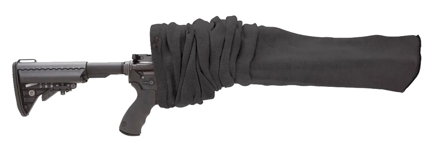 Tac Six 13255 Tactical Rifle Gun Sock fits Tactical Firearms w/wo Scope Up To 55" Long, Silicone Treated, Cinch Closure