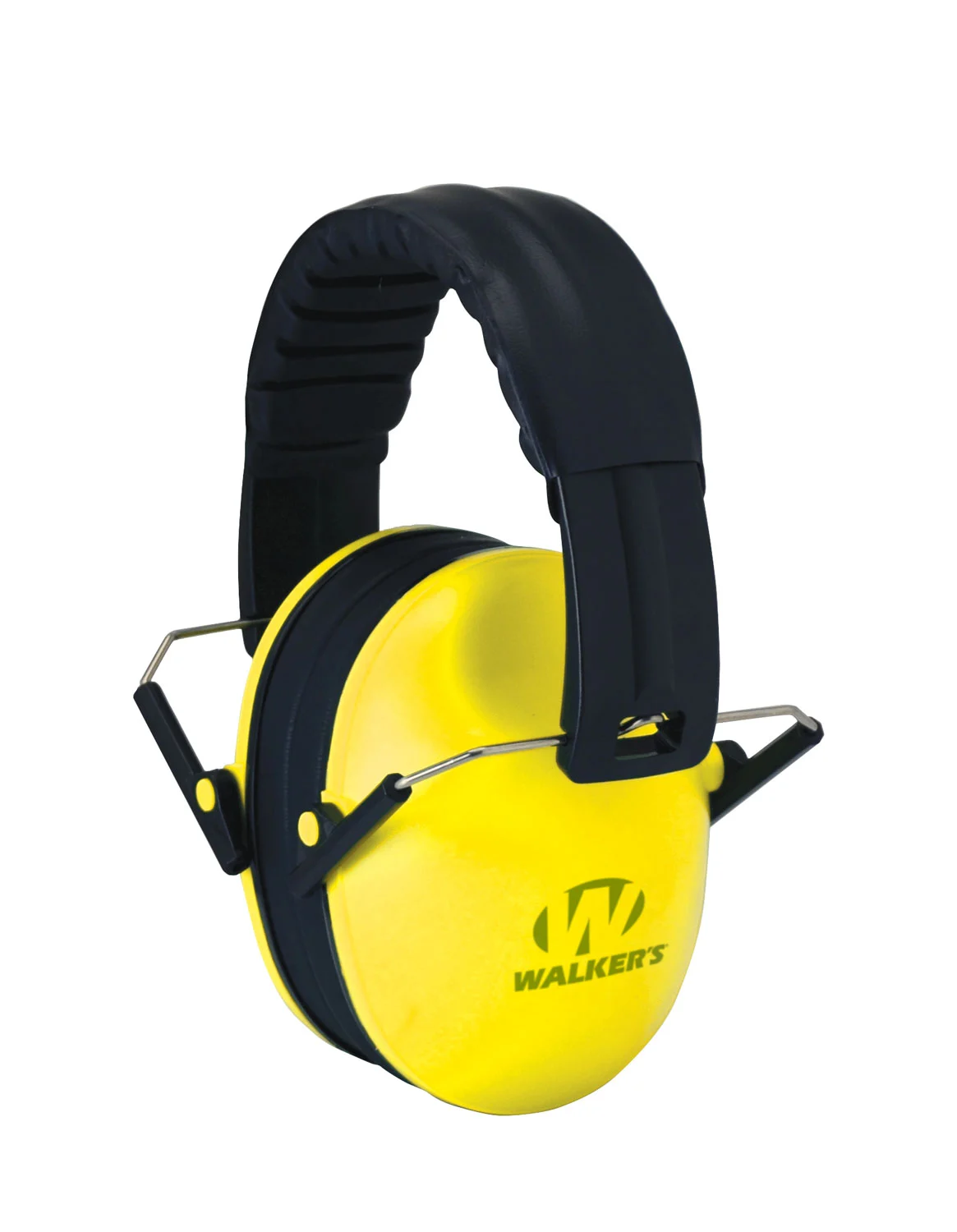 Walker's GWPFKDMYL Baby & Kids Folding Muff 23 dB Over the Head Yellow/Black Polymer