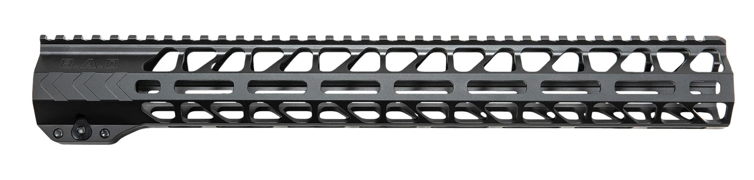 Battle Arms Development BADWH15MLOK Workhorse Handguard 15" M-LOK, Free-Floating Style Made of 6061-T6 Aluminum with Black Anodized Finish for AR-15
