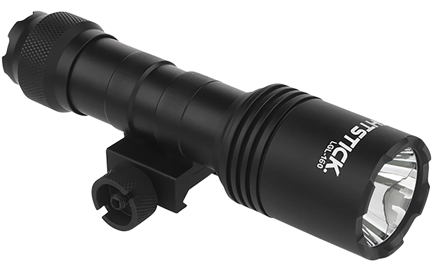 Nightstick LGL160 Full Size Long Gun Light Kit Black Anodized 1100 Lumens White LED Bulb