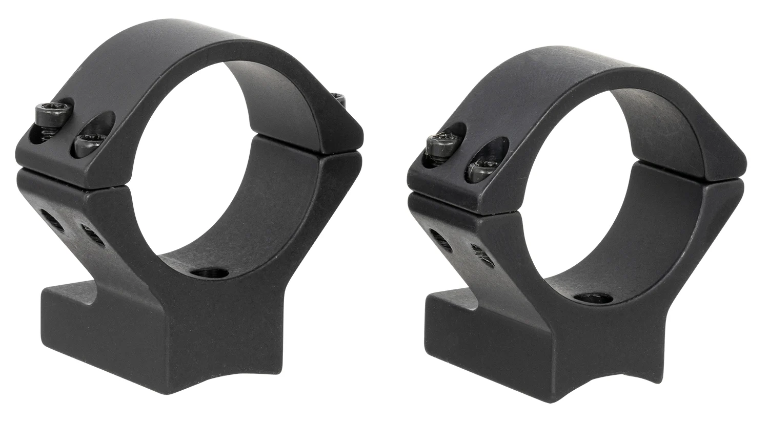 Talley 730702 Scope Mount/Ring Combo Black Aluminum 30mm Tube Winchester Model 70 Low Rings 0 MOA