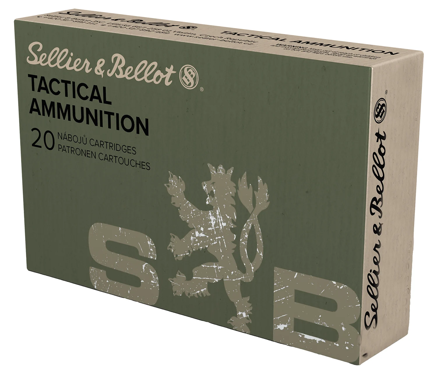 Sellier & Bellot SB65E Rifle  6.5Creedmoor 142gr Hollow Point Boat Tail 20 Per Box/25 Case - Sellier & Bellot