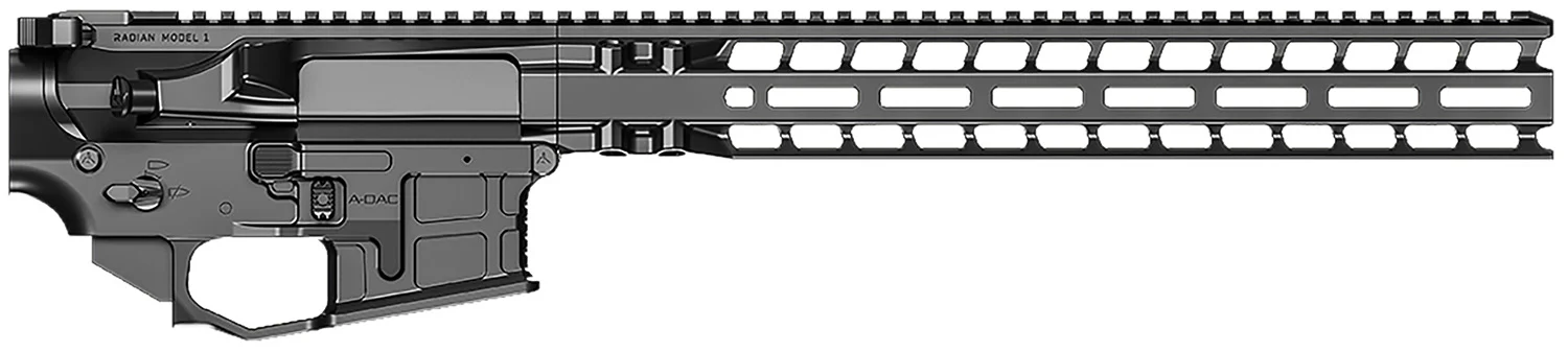 Radian Weapons R0411 Builder Kit Radian Black, AX556 Ambi Lower, 14" Handgaurd, Includes Most Lower Parts