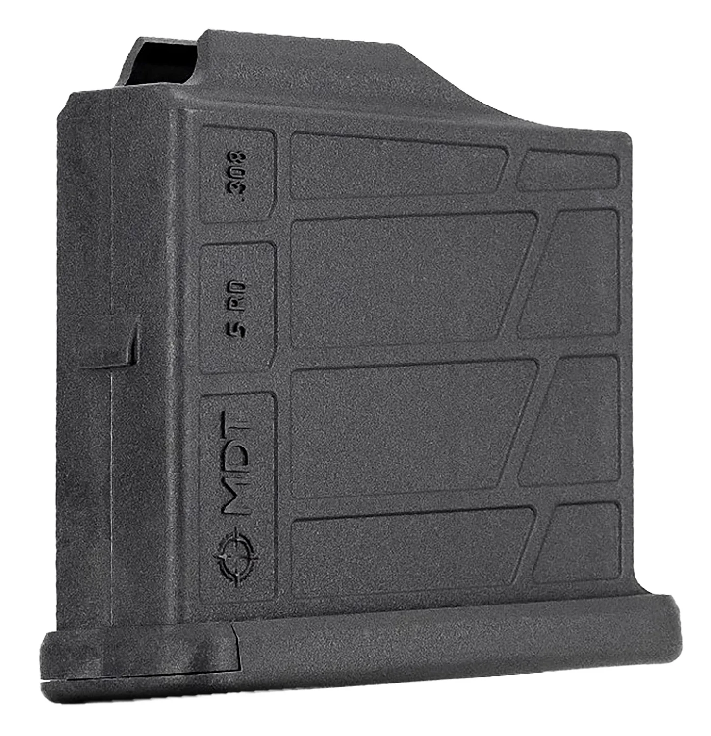 Mdt Sporting Goods Inc 105026BLK AICS Magazine 5rd Extended 6.5 Creedmoor/308 Win Short Action Black Polymer