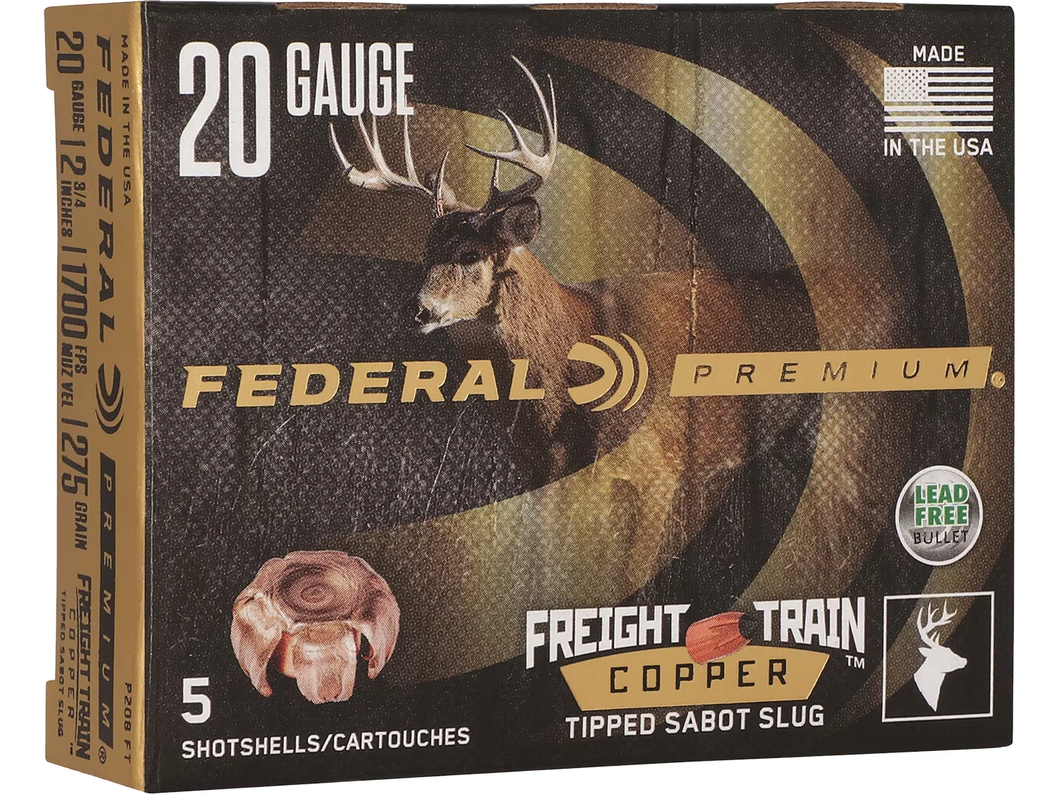Federal Ammunition 20 Gauge – 5rd