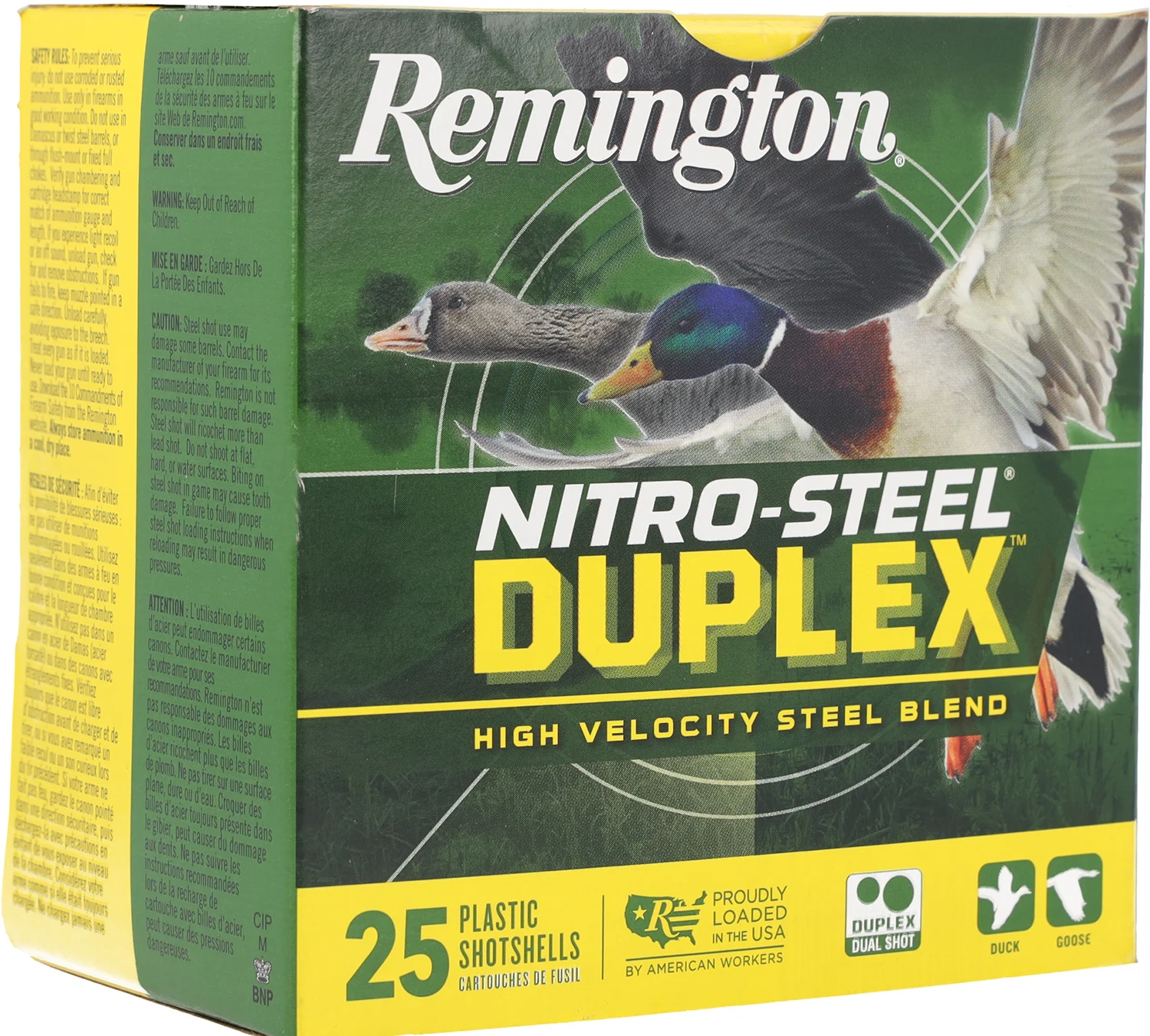 Remington Ammunition R26645 12Gauge 3" 1 1/4oz 4/BBShot 25 Per Box/10 Case