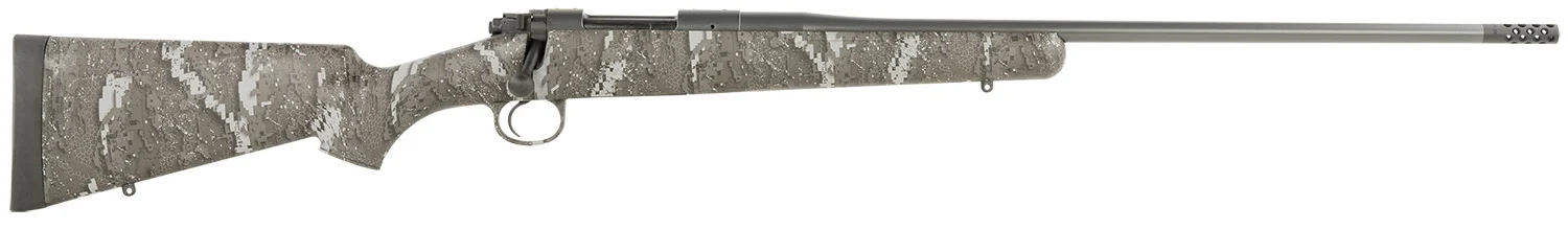 Kimber Mfg, Inc 3700819 Hunter Pro Desolve 6.5 Creedmoor 3+1 22" Satin Match Grade Barrel, Satin Stainless Steel Receiver, Desolve Blak Fixed Polymer Stock, Bipod