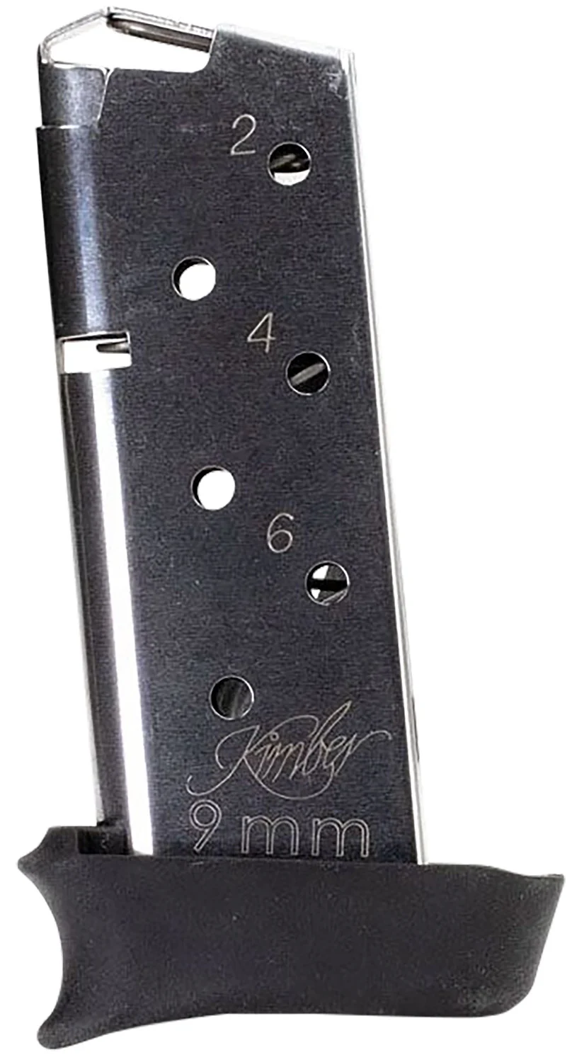 Kimber Mfg, Inc 4000905 Micro 9 w/ Hogue Grip Extender 7rd Extended 9mm Luger Stainless