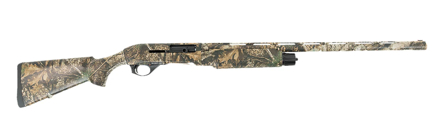 Spandau Arms 21000189 S2 Full Size 12 Gauge Semi-Auto 3" 3- 2.75" Shells 28" Overall Realtree APX Camo Vent Rib Barrel, Drilled & Tapped Receiver, Fixed Synthetic Stock, Benelli Choke Tube System
