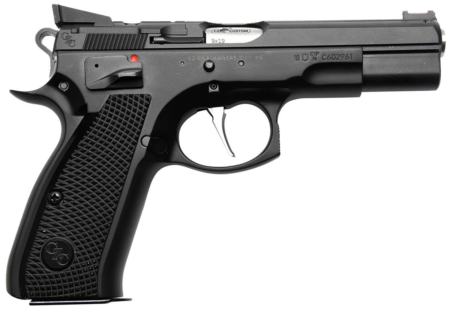 CZC 91706 75 SHADOW RDS OR 9MM 4.6 2X16R