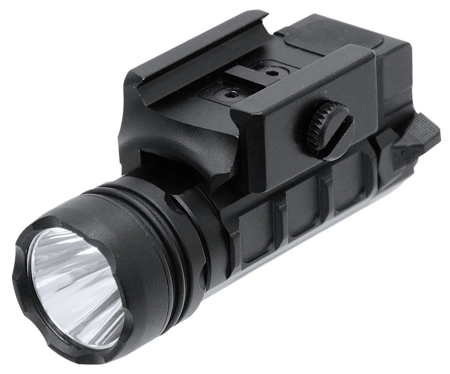 Leapers LTELP123RA Pistol Light Black Aluminum 400 Lumens Picatinny Mount