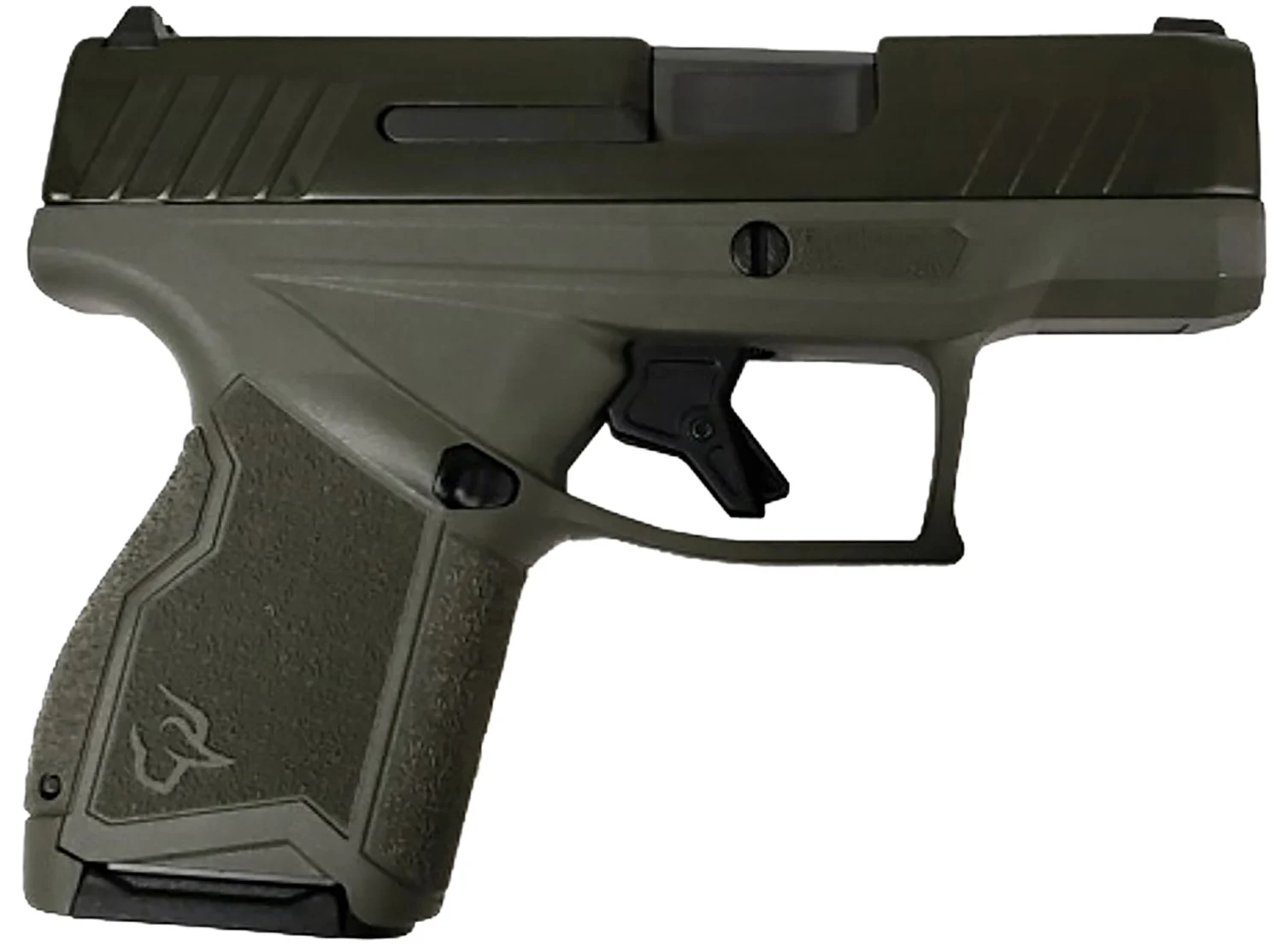 Taurus 1-GX4M93BO GX4 Micro-Compact Frame 9mm Luger 11+1 3.06" Black DLC Steel Barrel, Mil-Spec Green Cerakote Alloy Steel Serrated Slide, OD Green Stainless Steel Frame