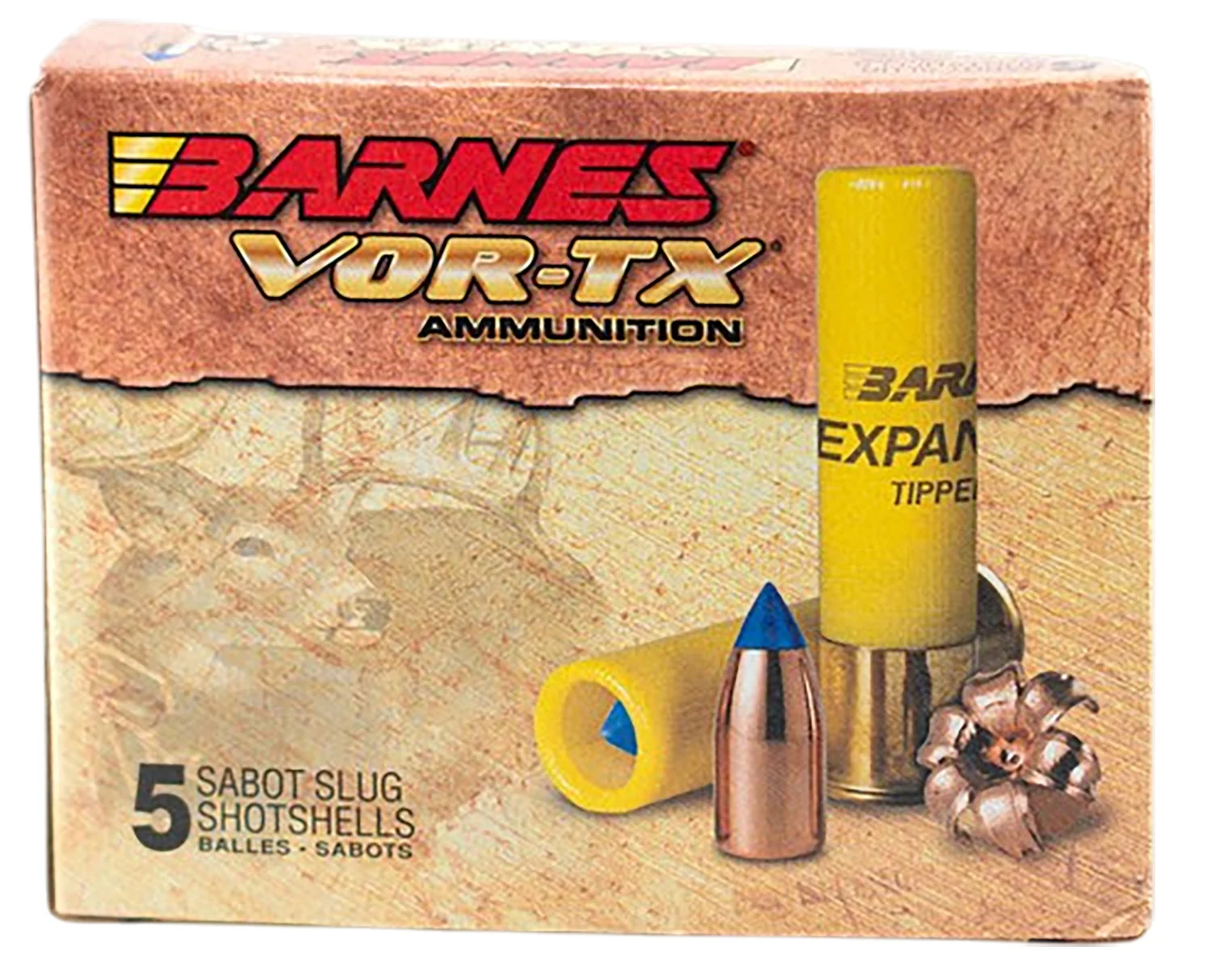 Barnes Bullets 20735 20Gauge 2.75" 5 Per Box/10 Case