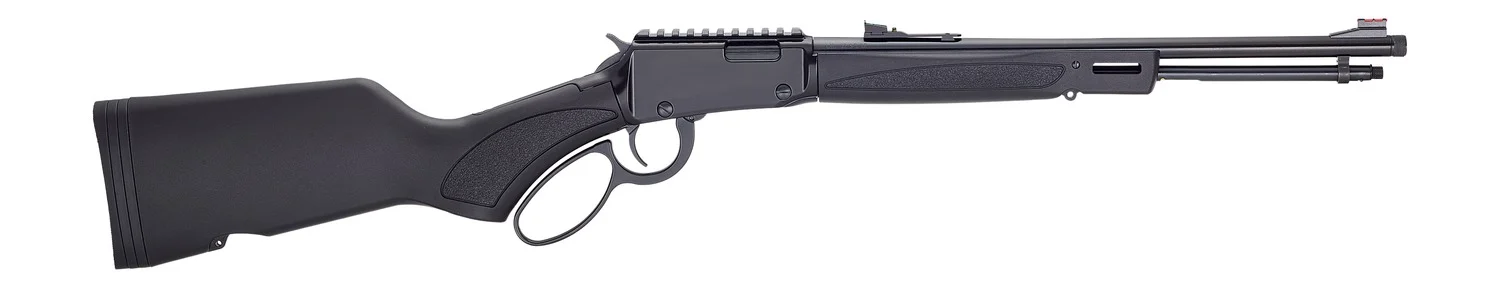 Henry H001XR22M X Model 22 WMR 10+1 16.50" Blued Threaded Barrel, Blued Aluminum Receiver w/Picatinny Rail, Black Fixed w/Pistol Grip Synthetic Stock