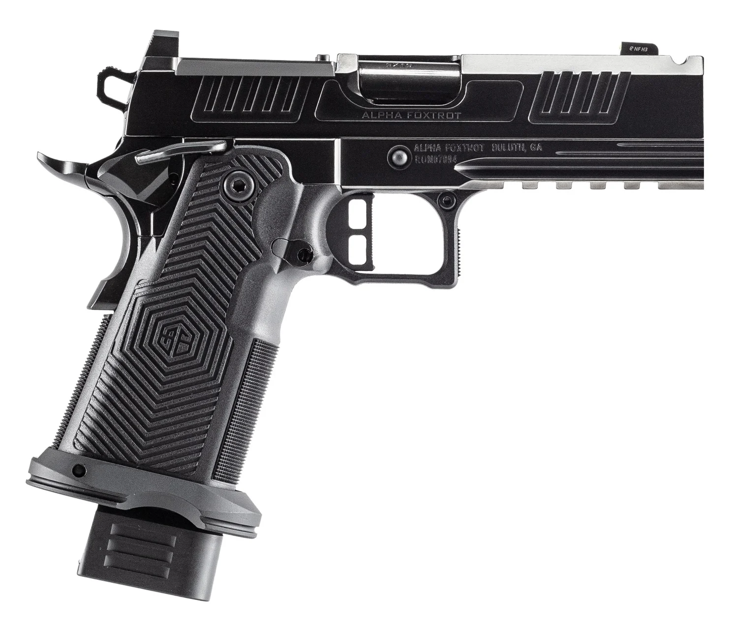 Alpha Foxtrot AA39X1CIH-PDBK19 AF1911 Romulus 9mm Luger 4.25"