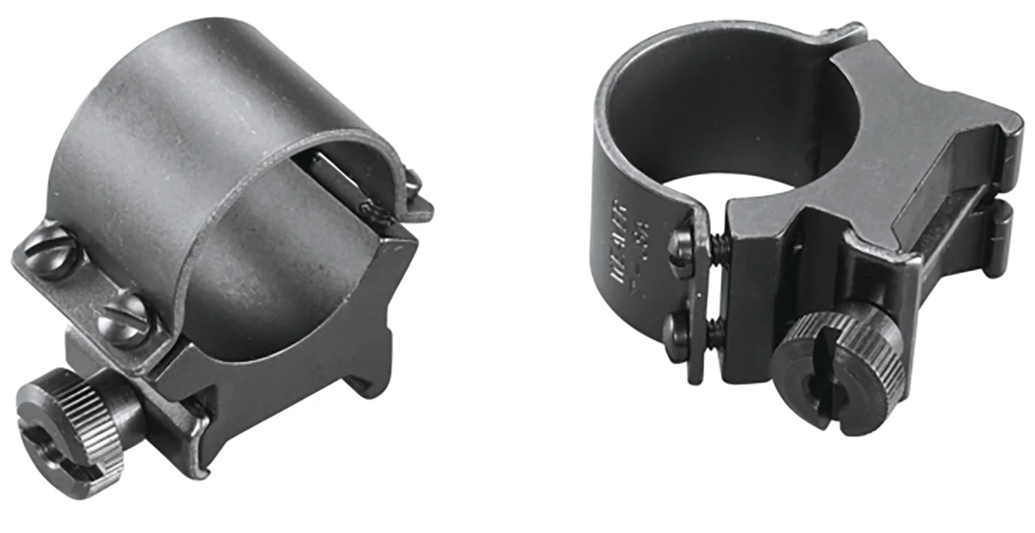 Weaver Mounts 49164 Sure Grip Detachable Rings Matte Black 1" High