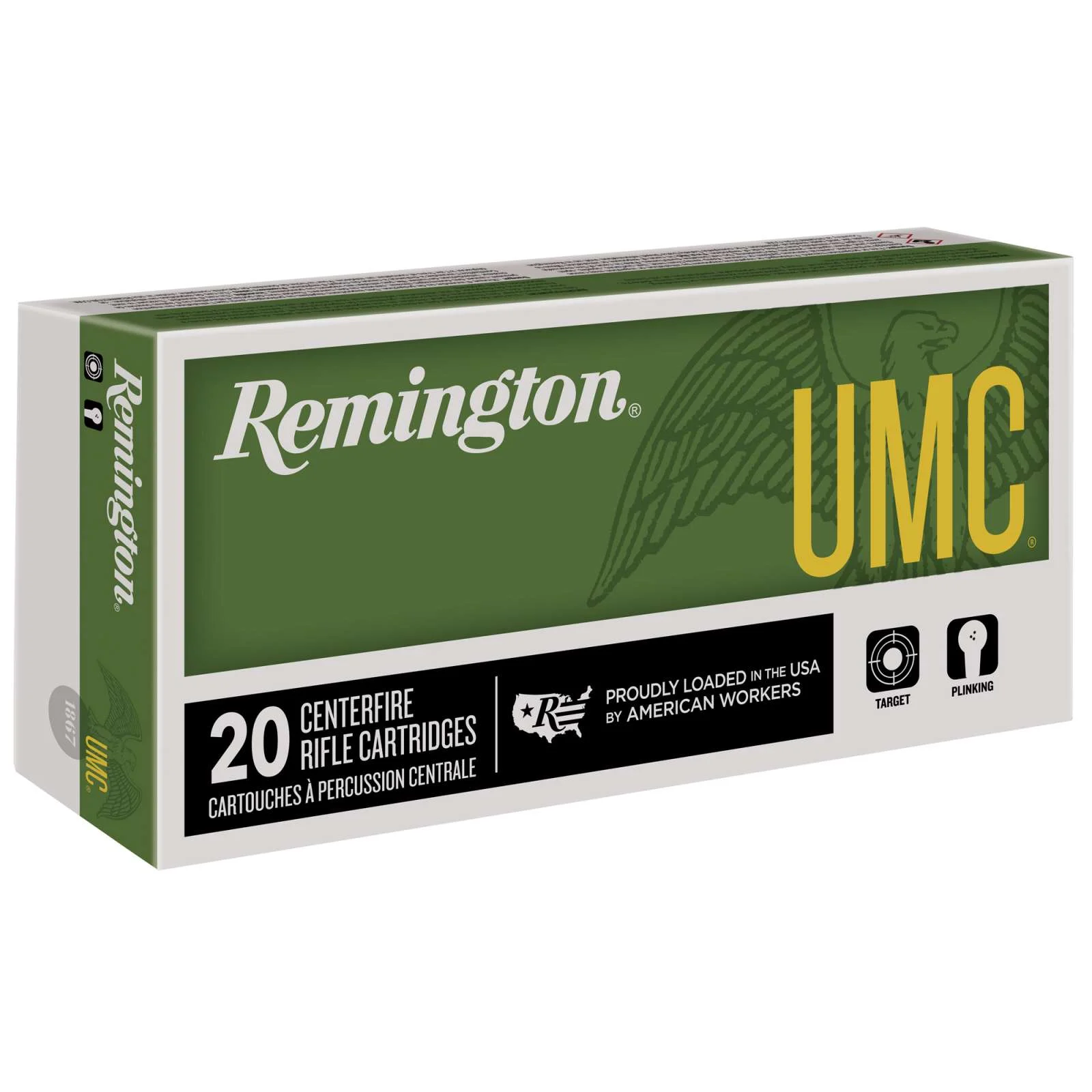 REMINGTON L450BM1 450 BUSHMASTER 260GR UMC FMJ 20 RD/BX 10 BX/CS