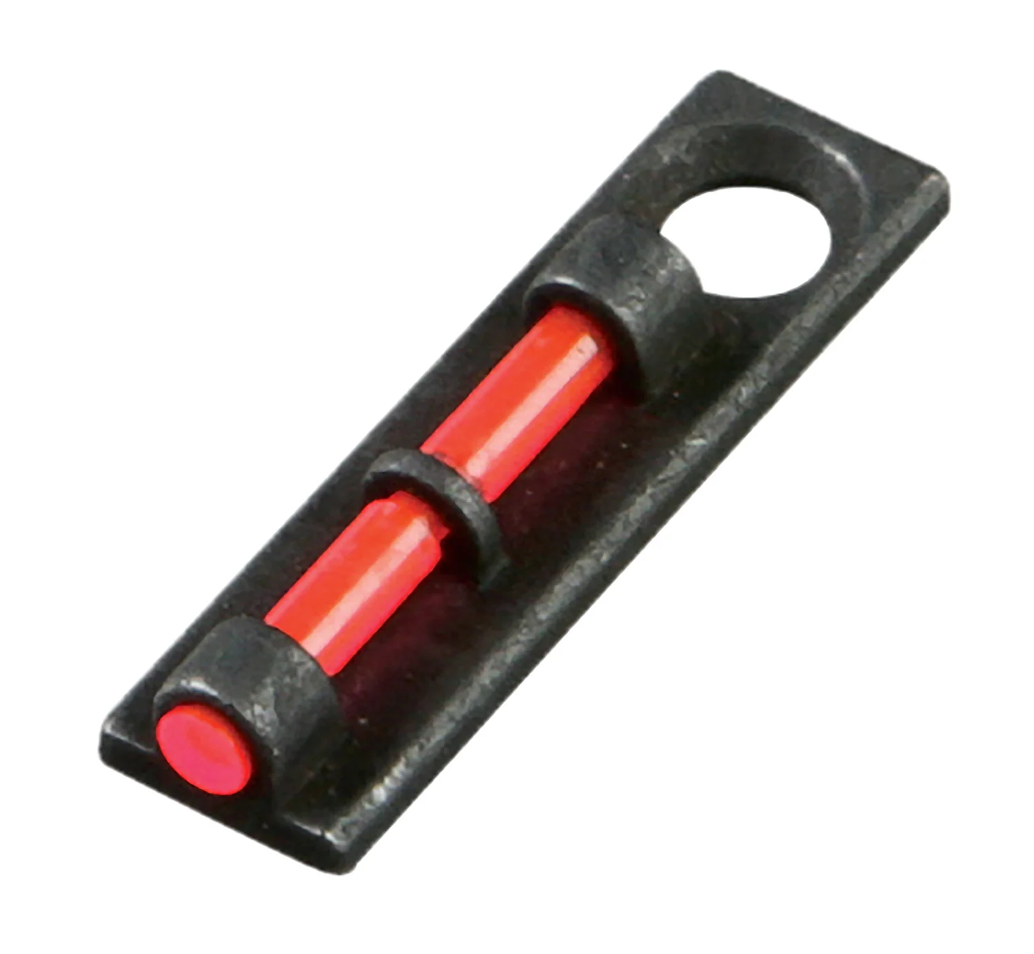 HiViz FL2005R Flame Bead Replacement Front Sight Black | Red Fiber Optic Front Sight Universal Threads