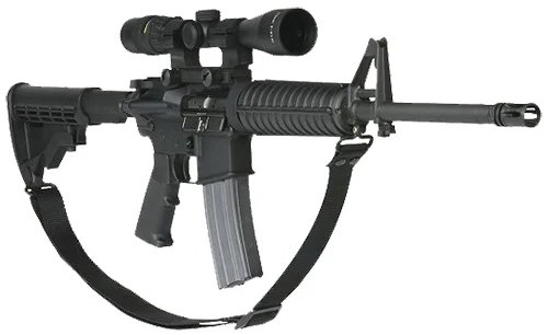 Max Ops SPT4 Duty Tactical Sling Black Webbing 11" OAL Adjustable Two-Point Tactical