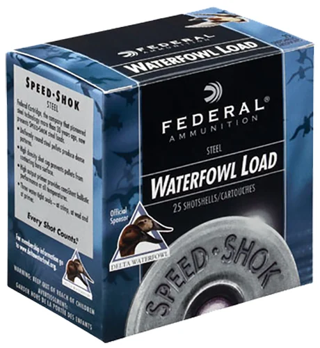 Federal WF107BB Speed-Shok 10Gauge 3.50" 1 1/2oz BBShot 25 Per Box/10 Case