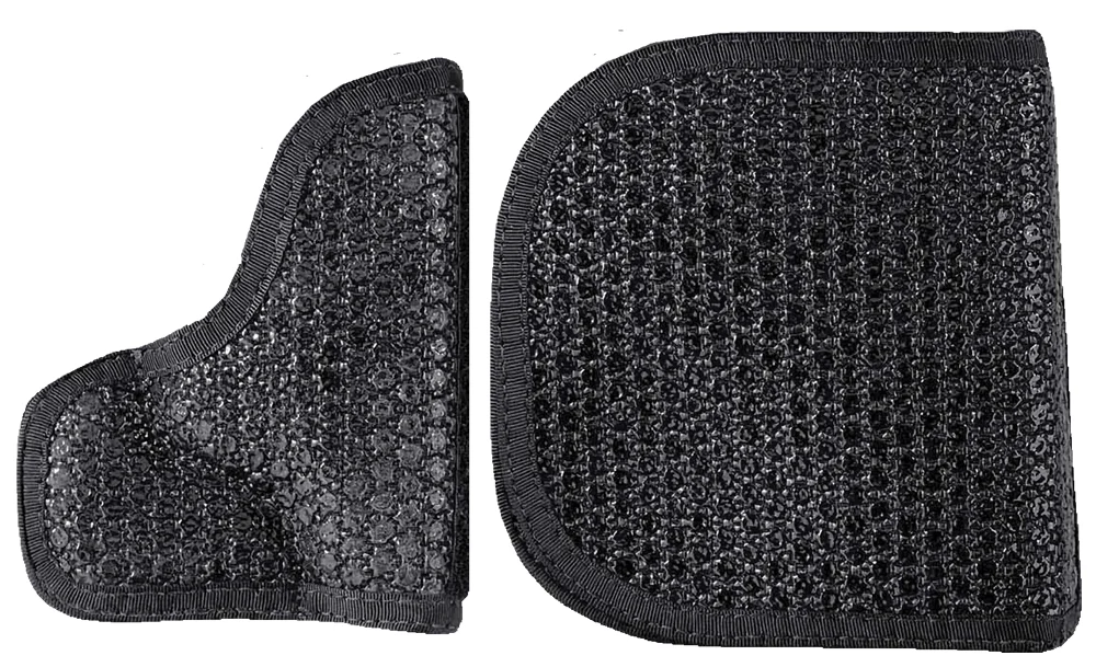 DeSantis Gunhide M44BJP6Z0 Super Fly Pocket Black Rubberized Fabric Fits Colt Mustang Ambidextrous
