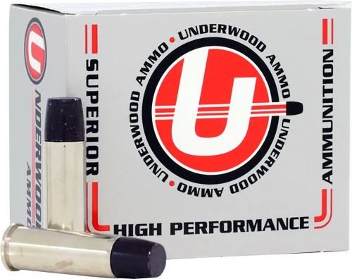UNDERWOOD 44 REM MAG 305GR - LEAD-FN 20RD 10BX/CS