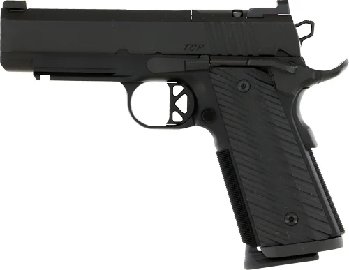 CZ DAN WESSON TCP OR 45ACP 4" - FS BLACK DUTY FINISH 8RD MAG