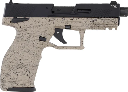 TAURUS TX-22 22LR 4.6" - ADJ. 16-SHOT FDE SPLATTER