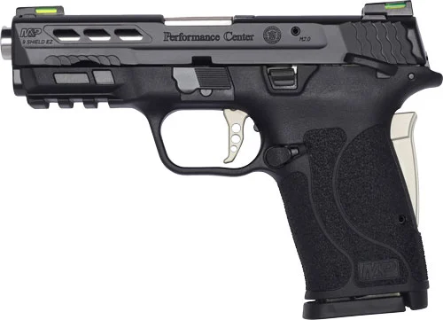 S&W SHIELD M2.0 M&P 9MM EZ TS - PERF CENTER SILVER W CLEAN KIT