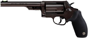 TAURUS JUDGE 45LC/410 2.5" - 6.5" FS 5-SHOT BLUED RUBBER