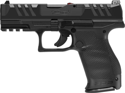 WALTHER PDP COMPACT OR 9MM 4" - CA 10-SHOT BLACK POLYMER FRAME - Image 2