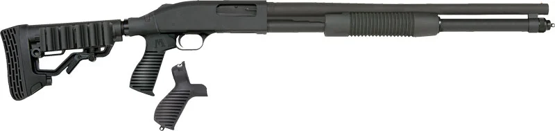 MOSSBERG 590 TACTICAL 12GA 3" - 9RD 20" ADJ STOCK BLUED/SYN