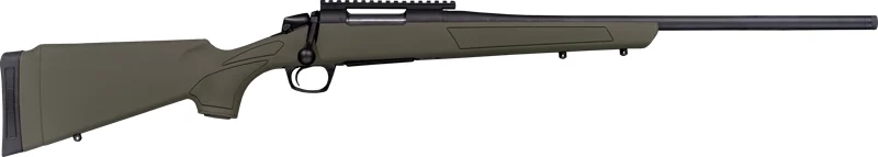 CVA CASCADE 22-250 22" #3 - W/RAIL BLACK/OD GREEN