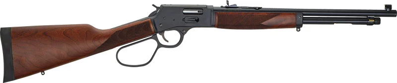 HENRY BIG BOY STEEL SIDE GATE - 44MAG 16.5" WALNUT LL