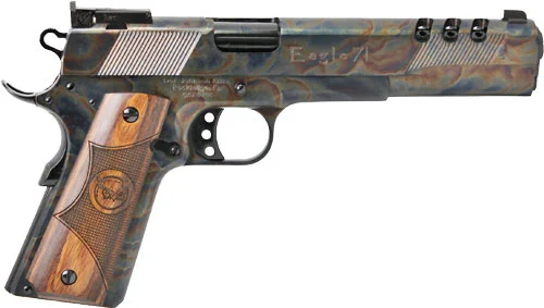 IVER JOHNSON EAGLE XL PORTED - 10MM 6" 8-SH CASE COLORED WOOD