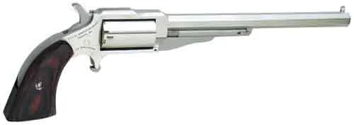 NAA MINI-REVOLVER "HOGLEG" - 22WMR 6" FS S/S WOOD