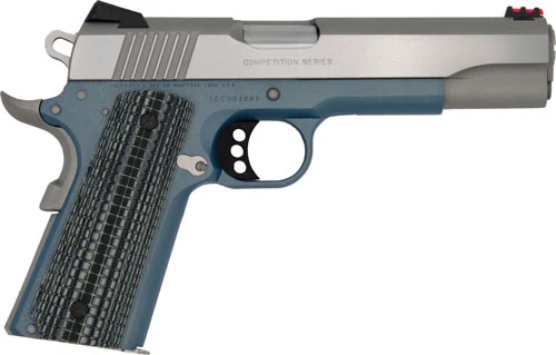 COLT COMPETITION 45ACP 5" 8RD - STAINLESS BLUE CERAKOTE