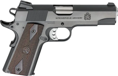 SPRINGFIELD 1911 GARRISON 4.25 - 45ACP 7RD BLUED/LAMINATE GRIPS