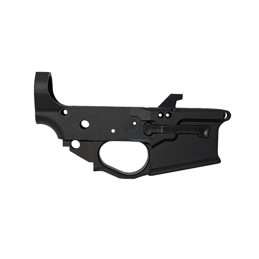 Combat Armory Billet AR-9 Lower Receiver Stripped with Mag Release and Ejector Black