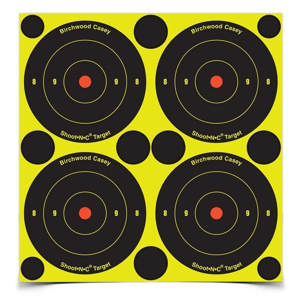 Birchwood Casey Shoot-N-C 3" Bull's Eye Targets 240/ct