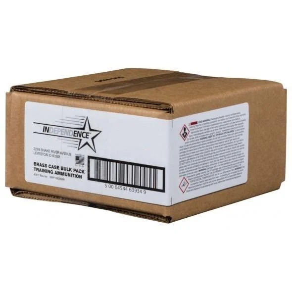 CCI Independence Brass Handgun Ammunition .45 ACP 230 gr. FMJ 830 fps 500/ct (Bulk) - CCI Ammunition