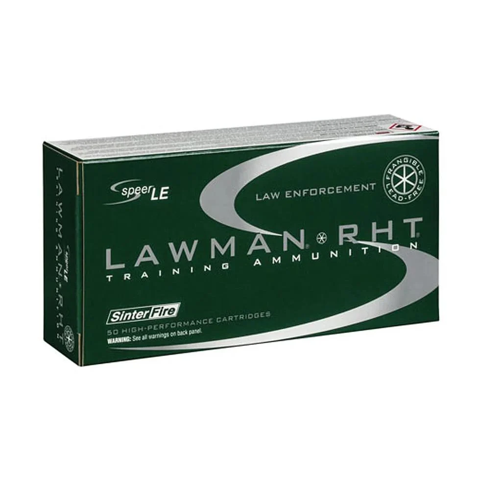 Speer Lawman RHT Handgun Ammunition 9mm Luger 100gr FG 50/ct - CCI Ammunition