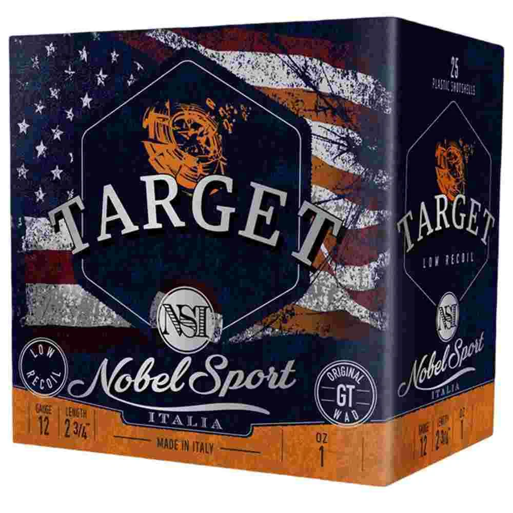 Noble Sport Target Low Recoil Shotshells 12 ga 2-3/4" 1 oz 1200 fps #7 25/ct