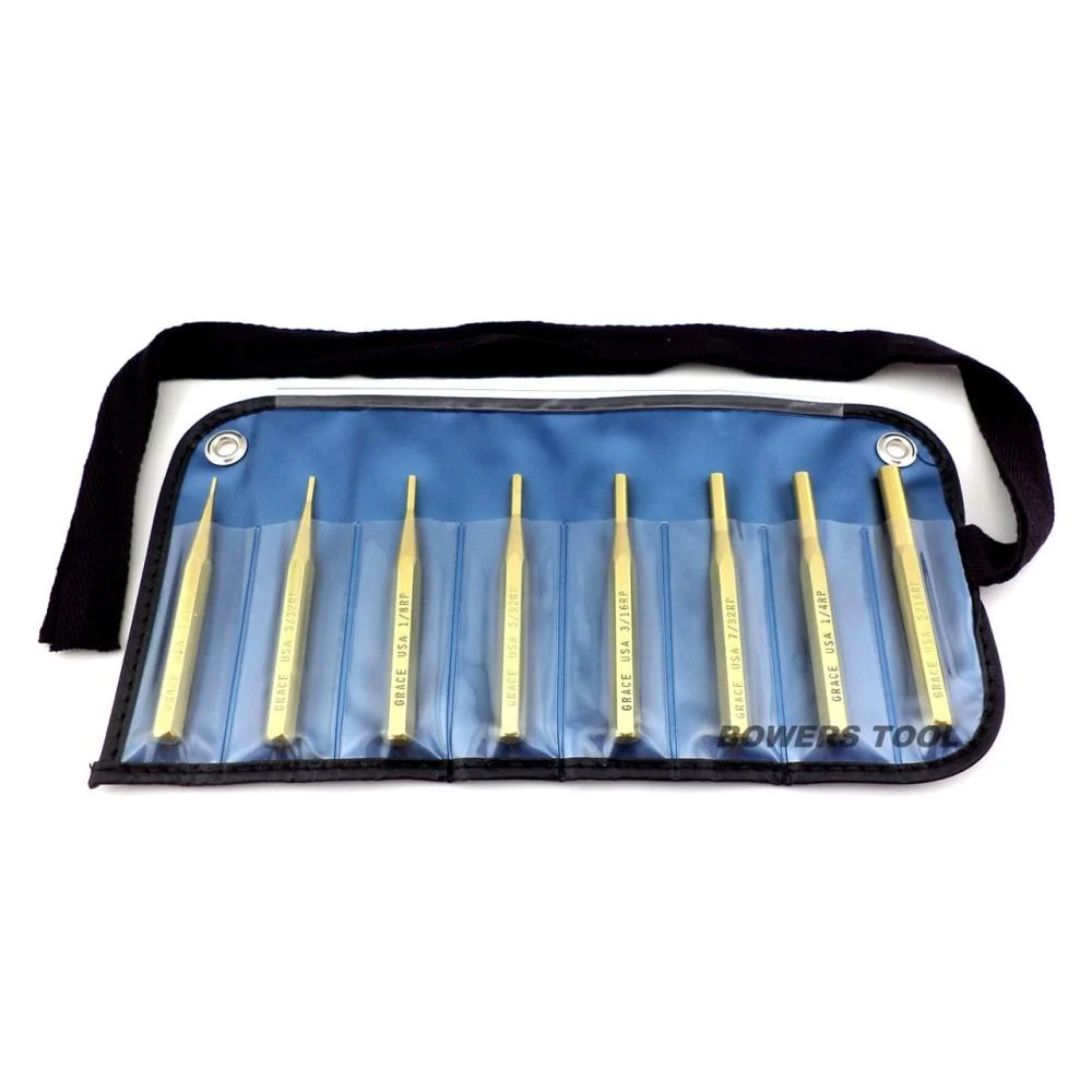 Grace USA Brass Punch Set 8/ct