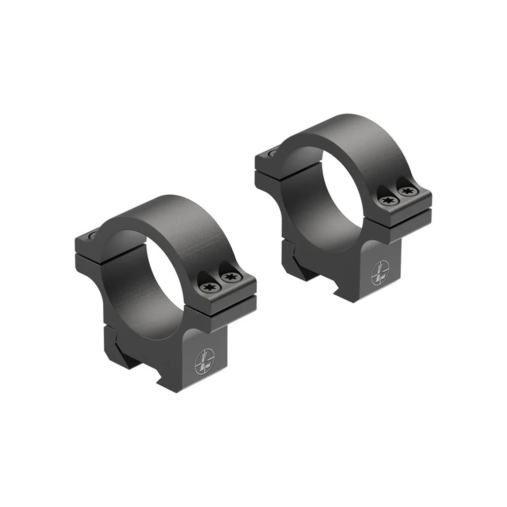 Leupold Open Range Rimfire Cross-Slot Rings 30mm High Black